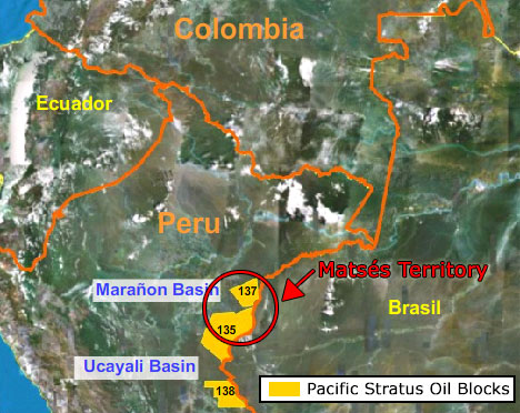 Pacific Stratus Map